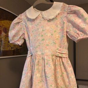 Vintage floral toddler dress